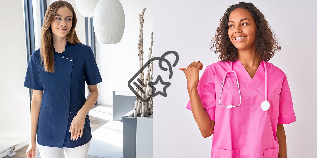 Medizin & Pflege -<br>Sale & Aktionsangebote für Berufsbekleidung