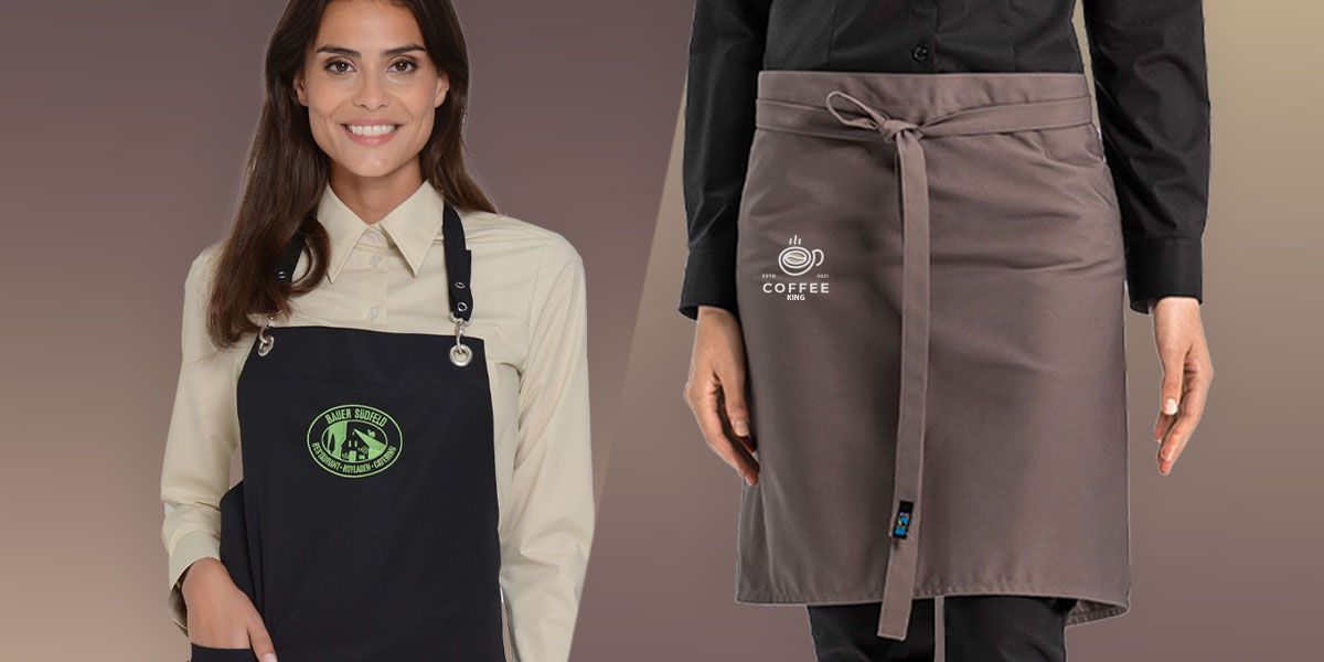 Schürzen bedrucken & besticken lassen