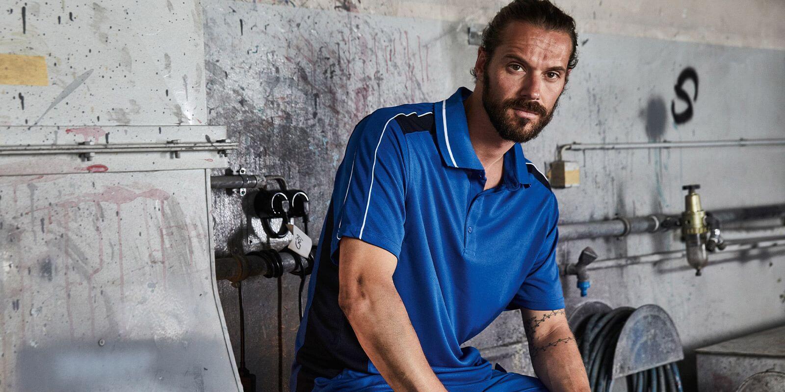 Arbeits Poloshirts für Handwerk & Industrie