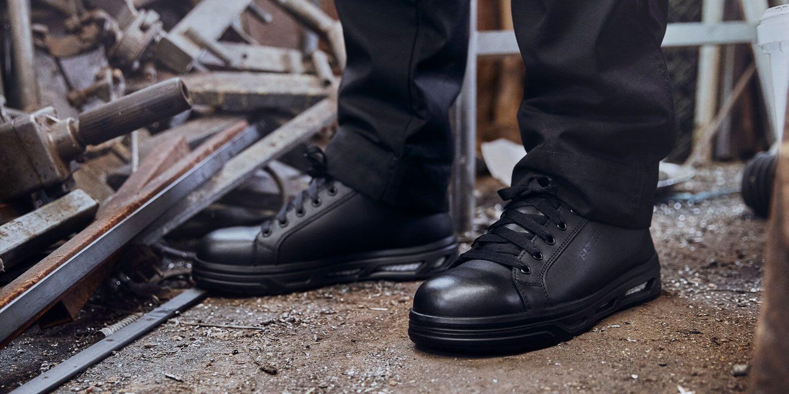 Sicherheitsschuhe der Schutzklasse 2 für Handwerk und Industrie