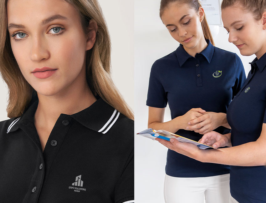 Damen Poloshirts als Berufsbekleidung