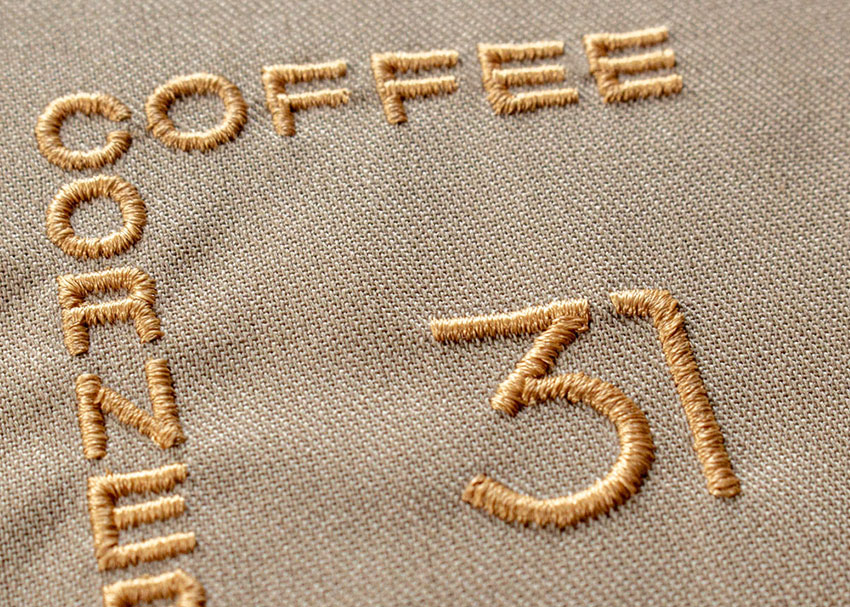 Schürzen besticken lassen