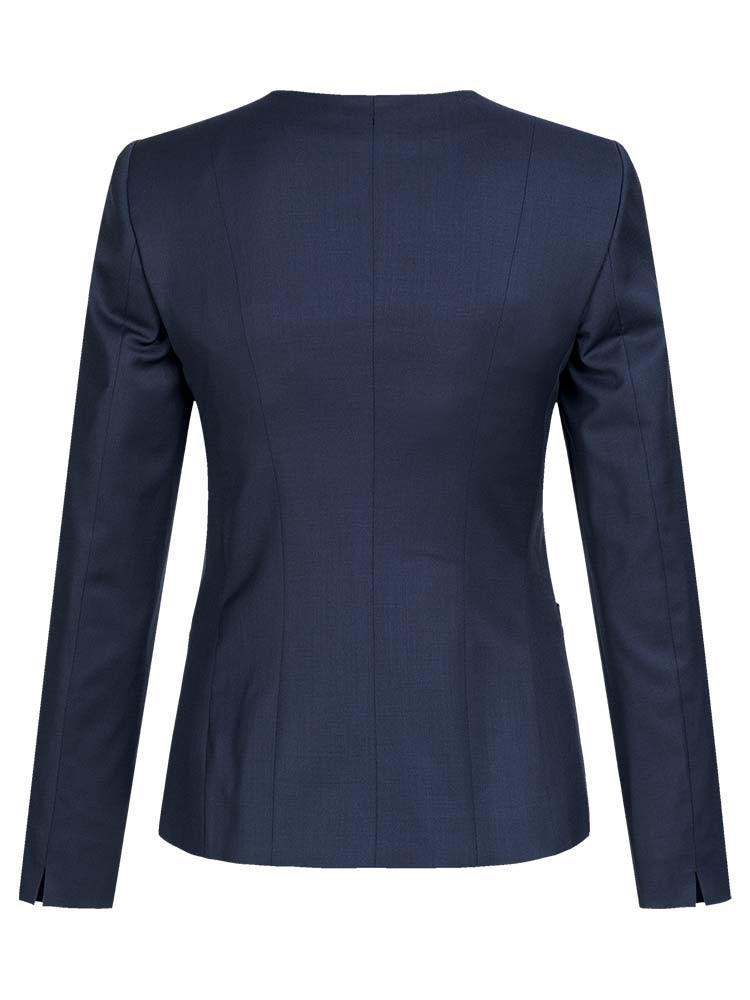 Damen Rundhals-Blazer Modern with 37.5 Regular Fit