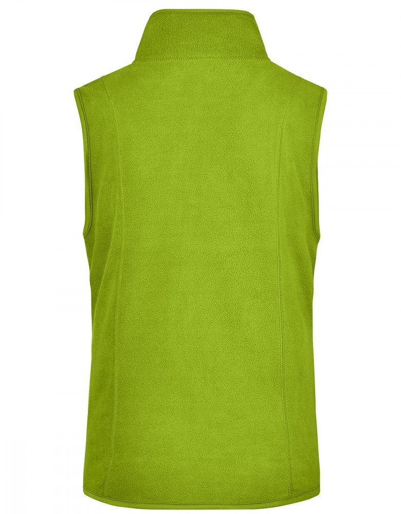 Fleeceweste Damen in hellgrün