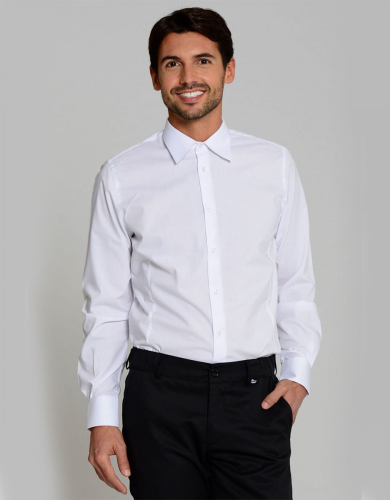 Herrenhemd Weiß