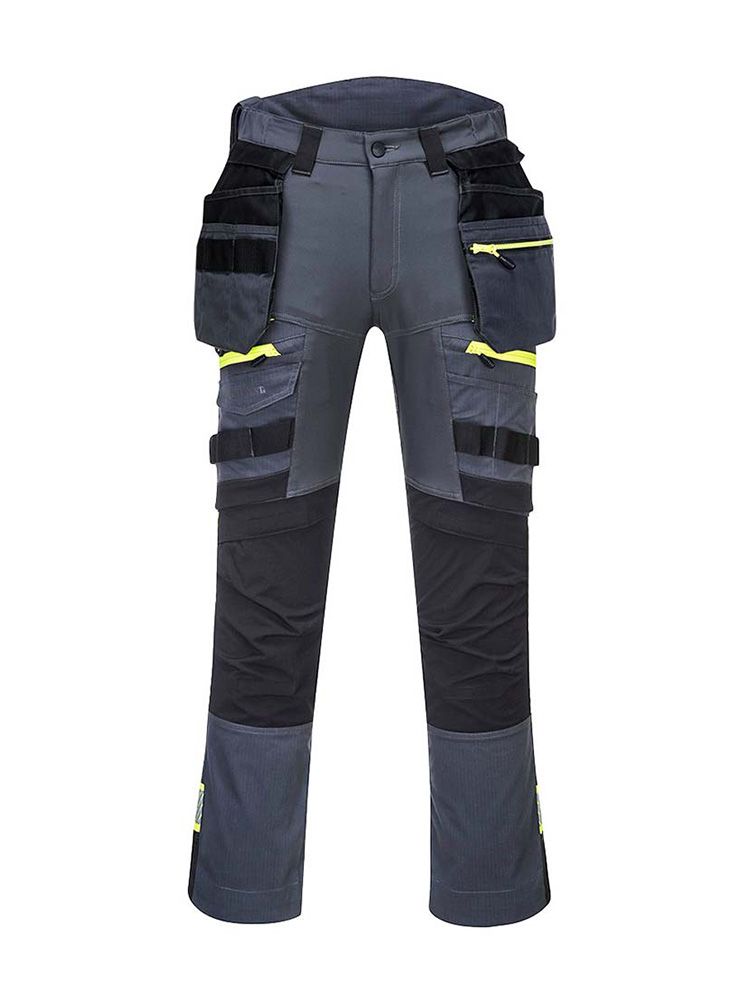 Arbeitshose mit Holstertaschen Grau