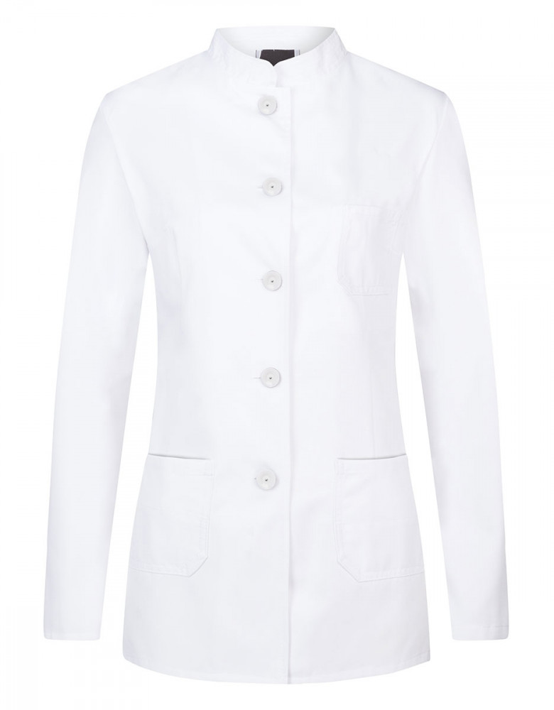 Kellnerin Jacke Weiß
