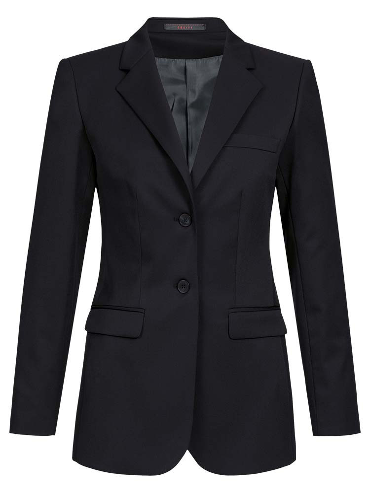 Damen Longblazer Schwarz
