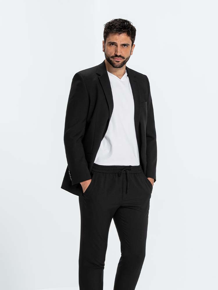 Schwarzes Herrensakko