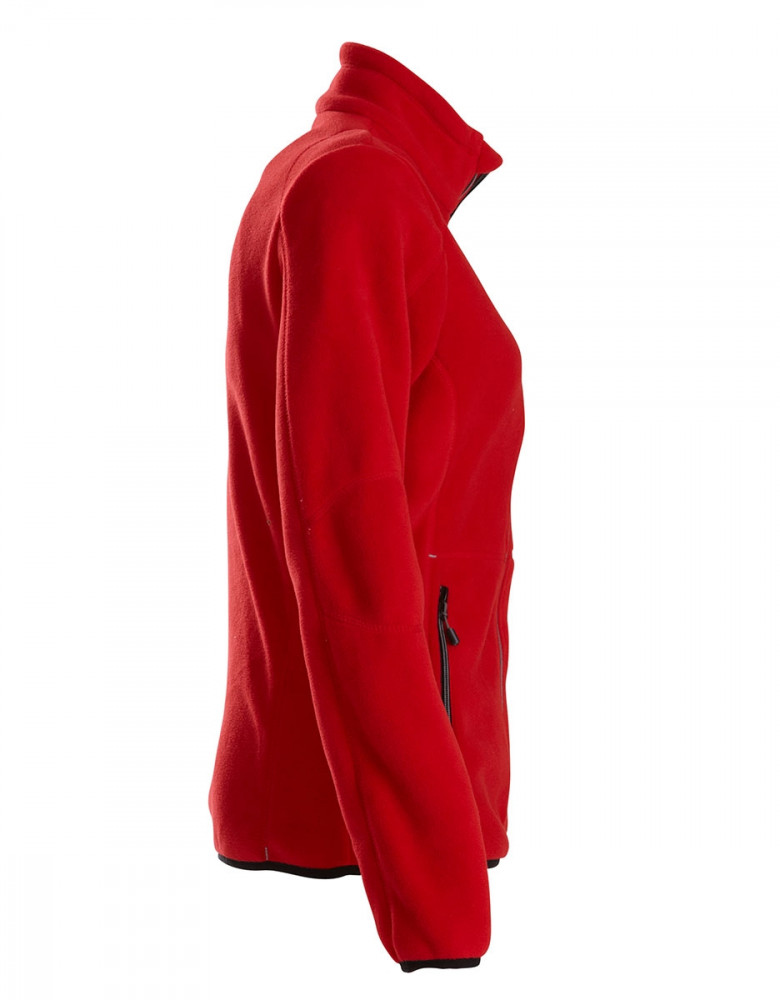 Fleecejacke Damen Rot