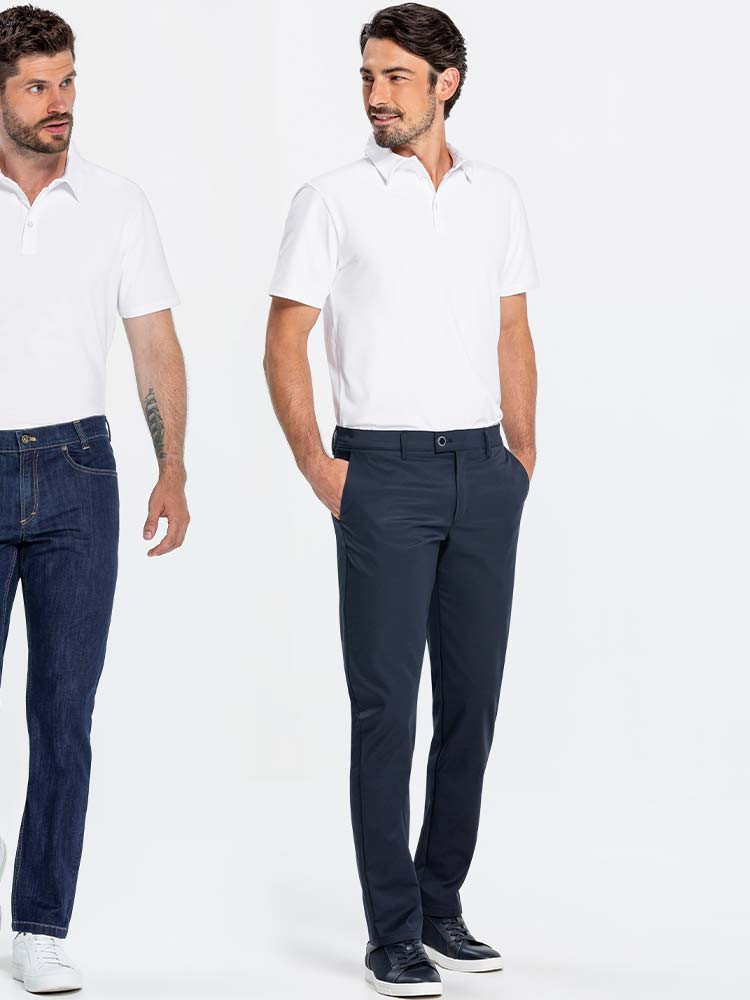 Chino Herren Dunkelblau