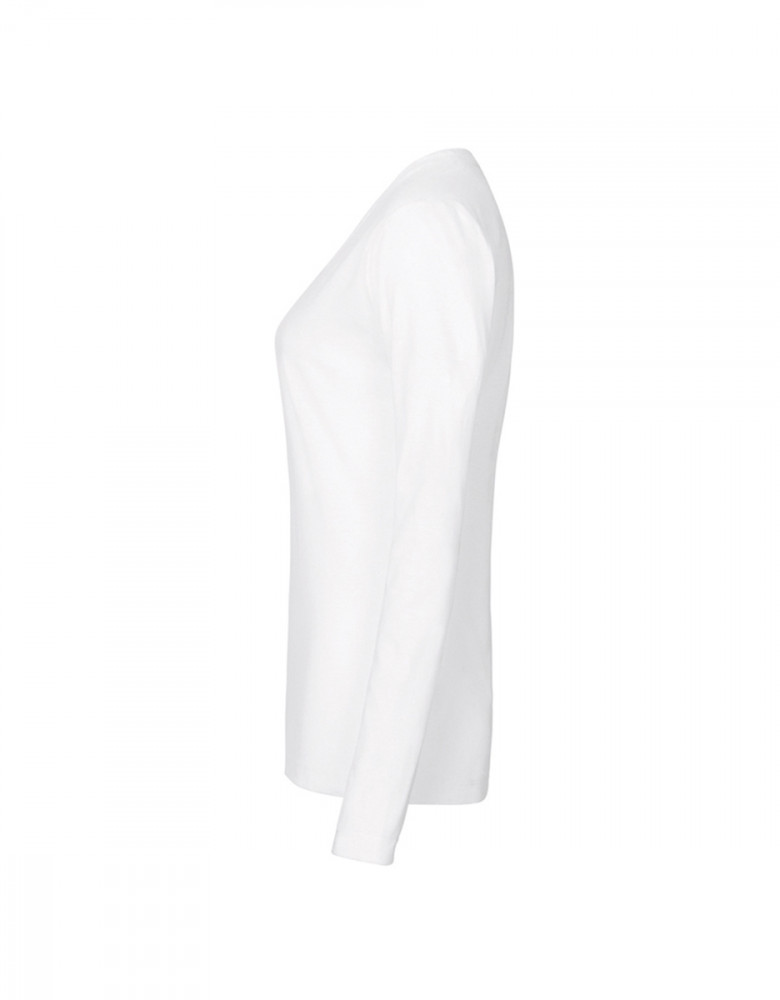 Damen Longsleeve Weiß