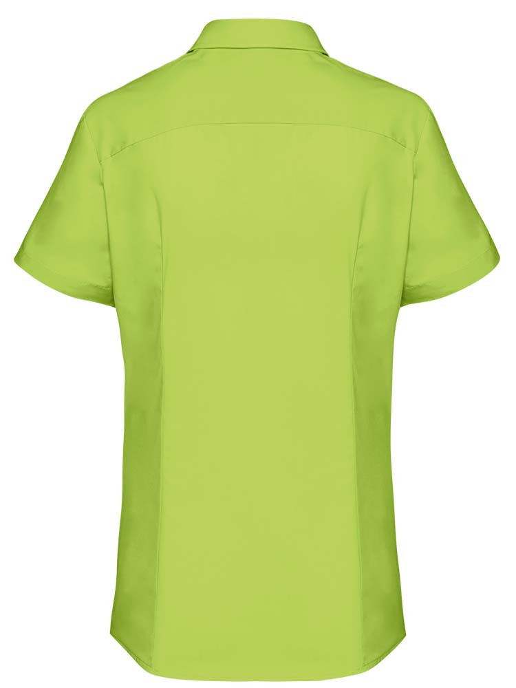 Kurzarm Hemdbluse Grün