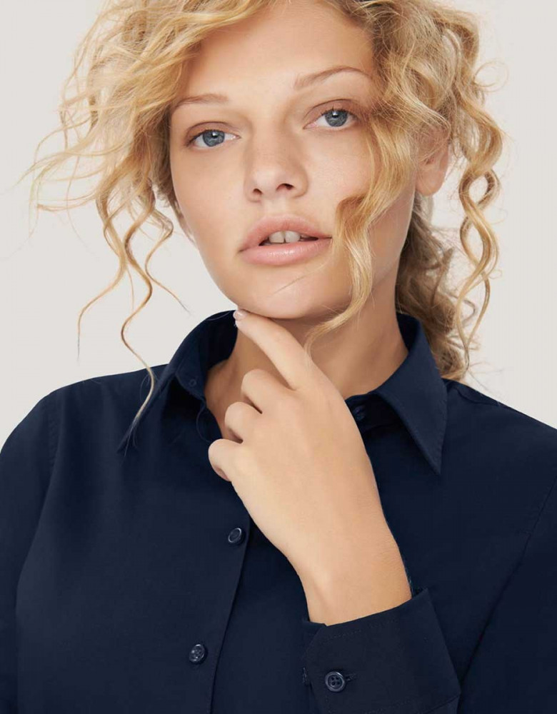 Performance Blouse Long-Sleeved