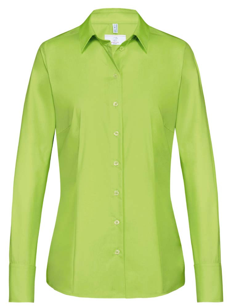 Damenbluse Langarm in Grün