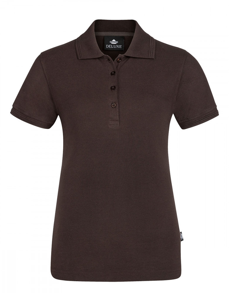 Braunes Poloshirt Damen