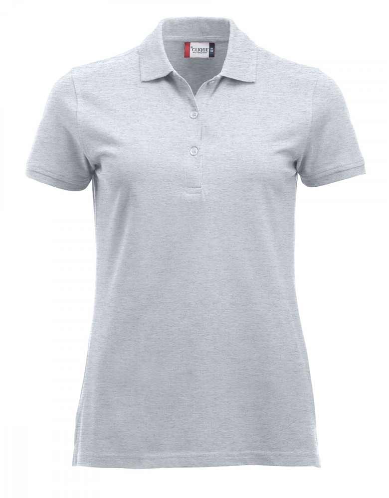 Günstige Poloshirts Damen Hellgrau