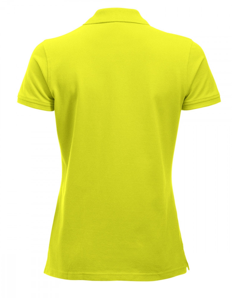 Günstige Polos Damen Signalgrün