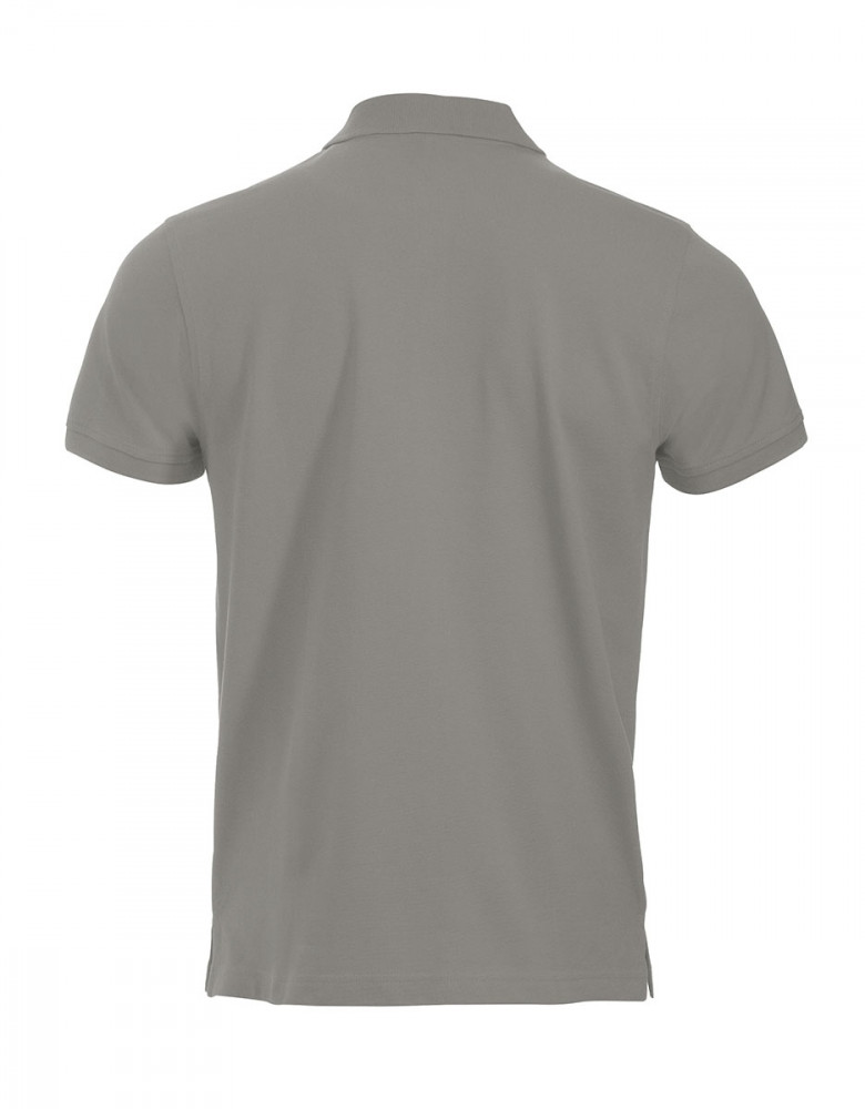 Günstige Poloshirts Baumwolle Grau