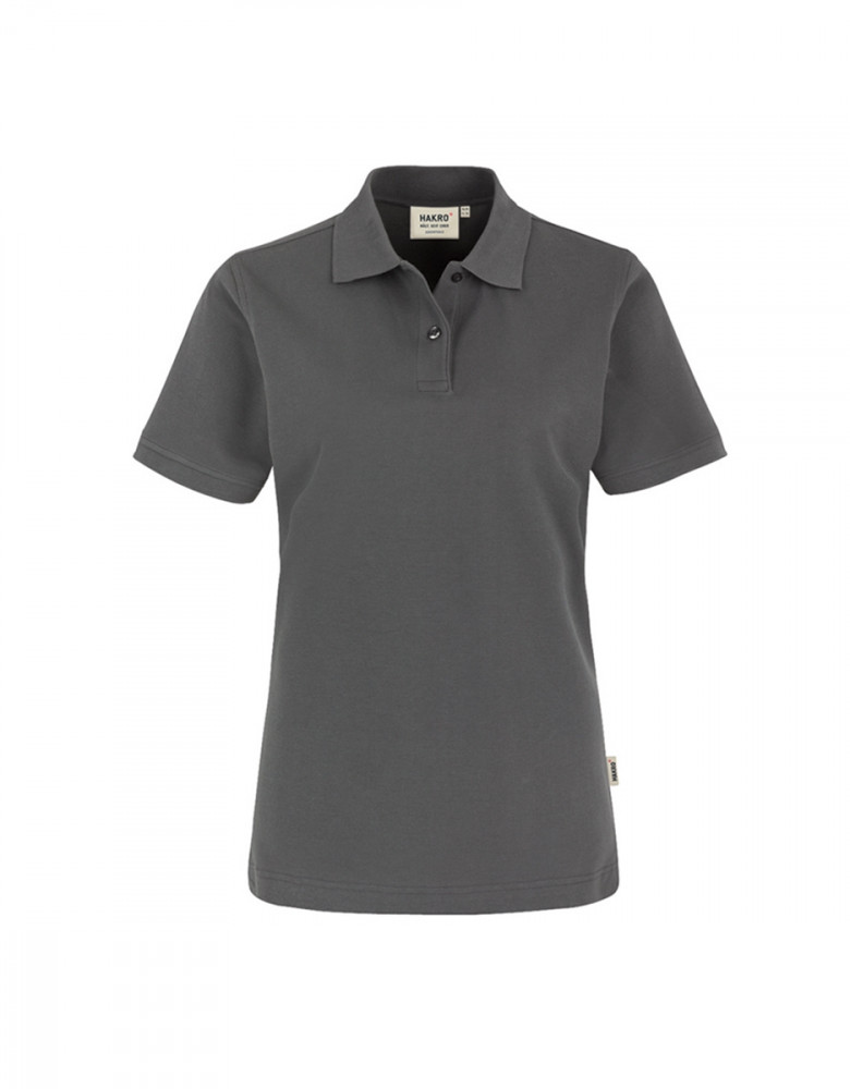 HAKRO Poloshirt Damen in Dunkelgrau