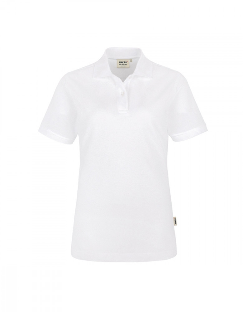 Damen Poloshirts HAKRO Weiß