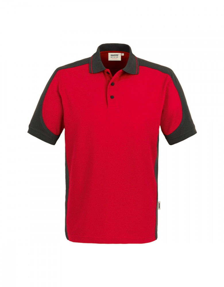 Herren Performance Poloshirt Contrast