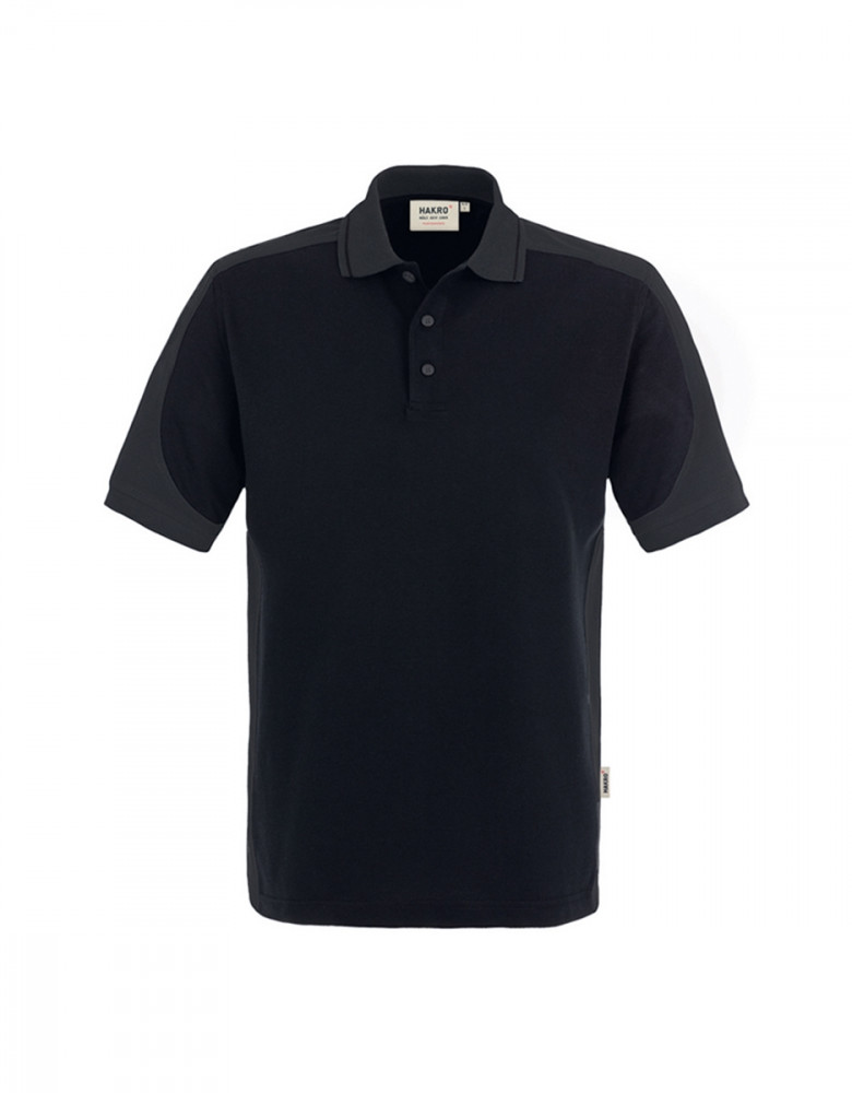 Herren Performance Poloshirt Contrast