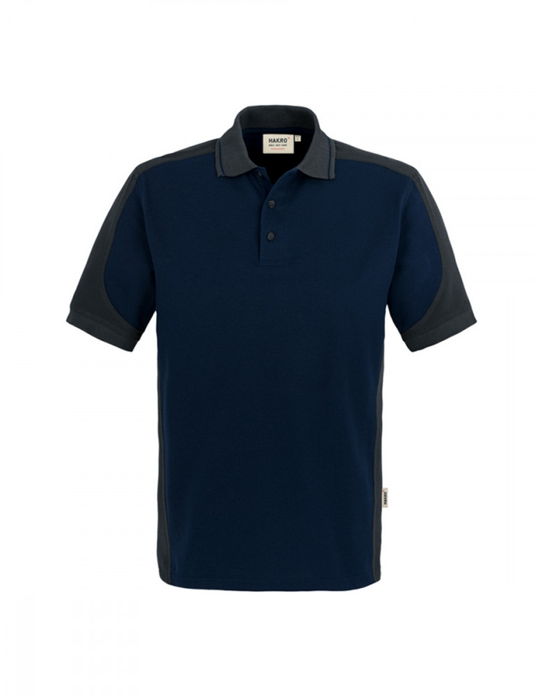 Herren Performance Poloshirt Contrast