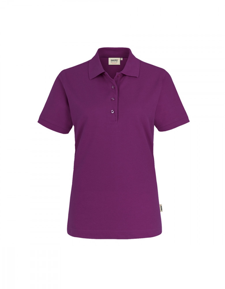 Polo Shirt Damen Lila