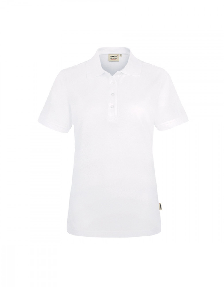 Polo Shirt Damen Weiß