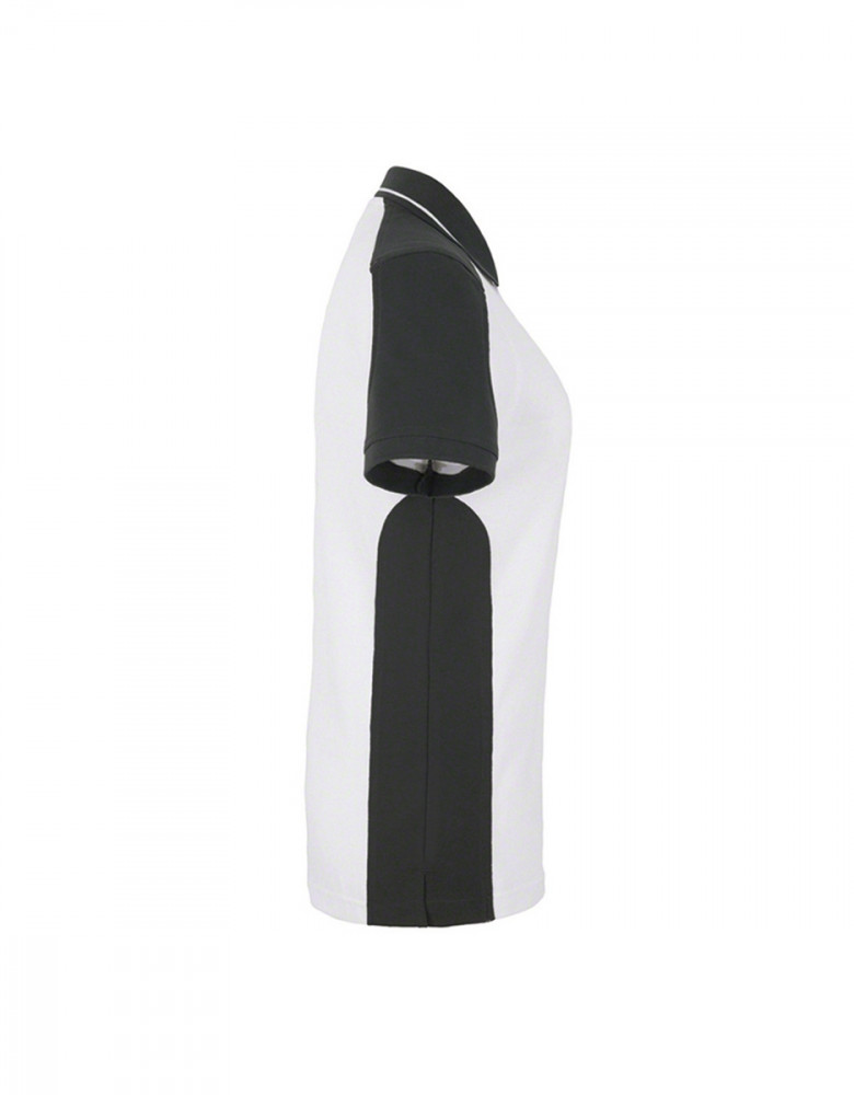 Damen Performance Poloshirt Contrast