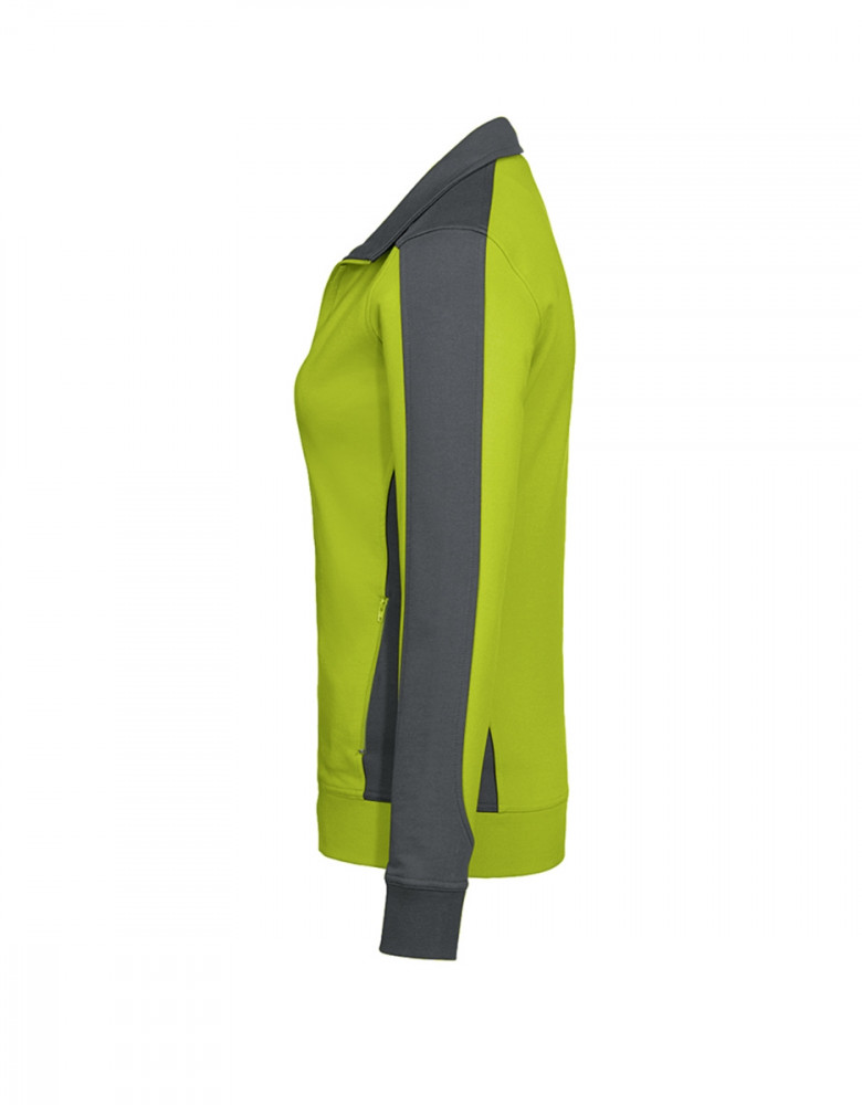 Damen Sweatjacke Hellgrün