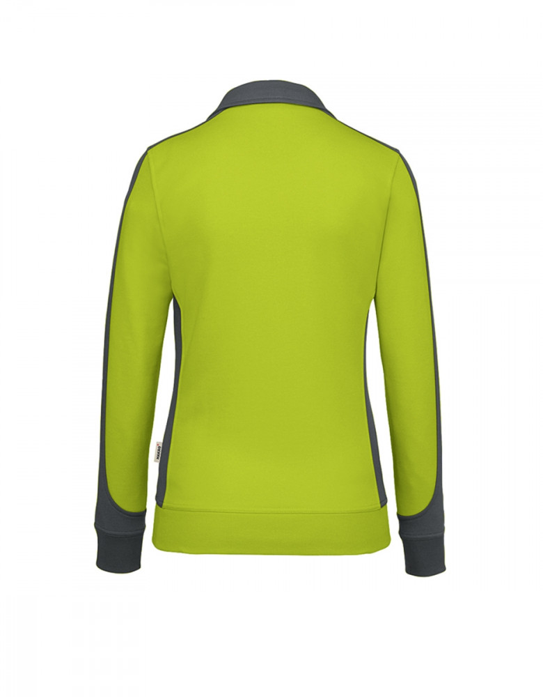 Damen Sweatjacke Hellgrün