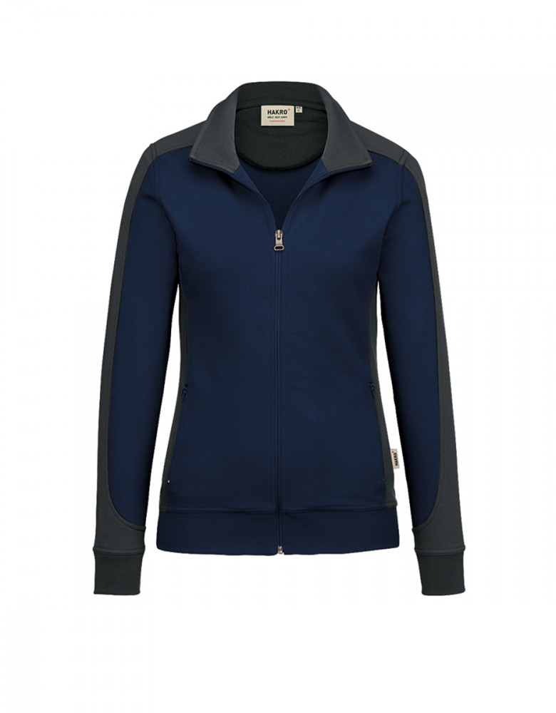 Damen Sweatjacke Dunkelblau