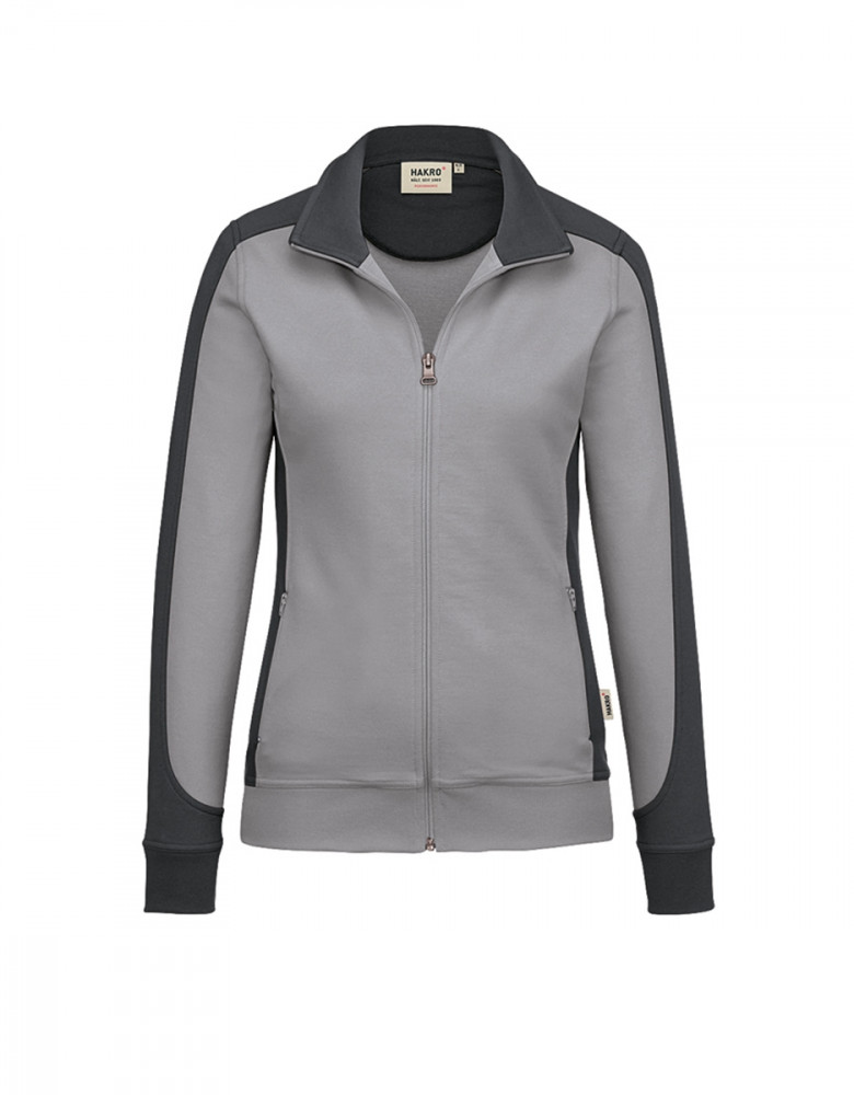 Damen Sweatjacke Grau