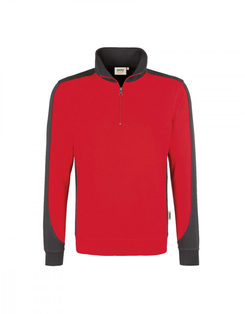 Unisex Performance Zip Sweatshirt Contrast