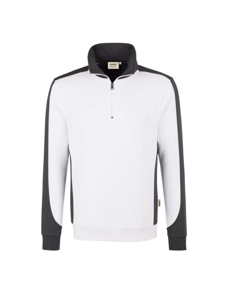 Unisex Performance Zip Sweatshirt Contrast