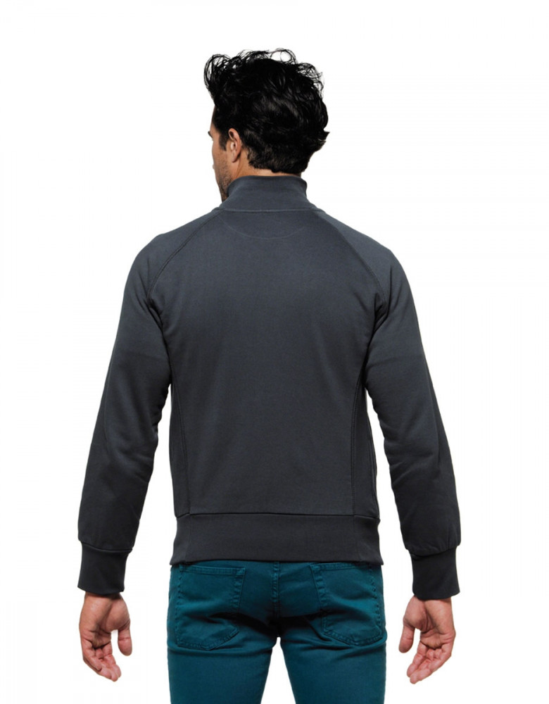 Sweatjacke Herren Grau