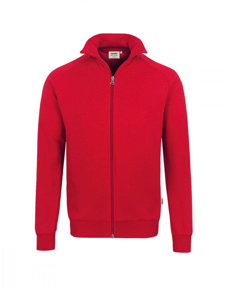 Sweatjacke Herren Rot