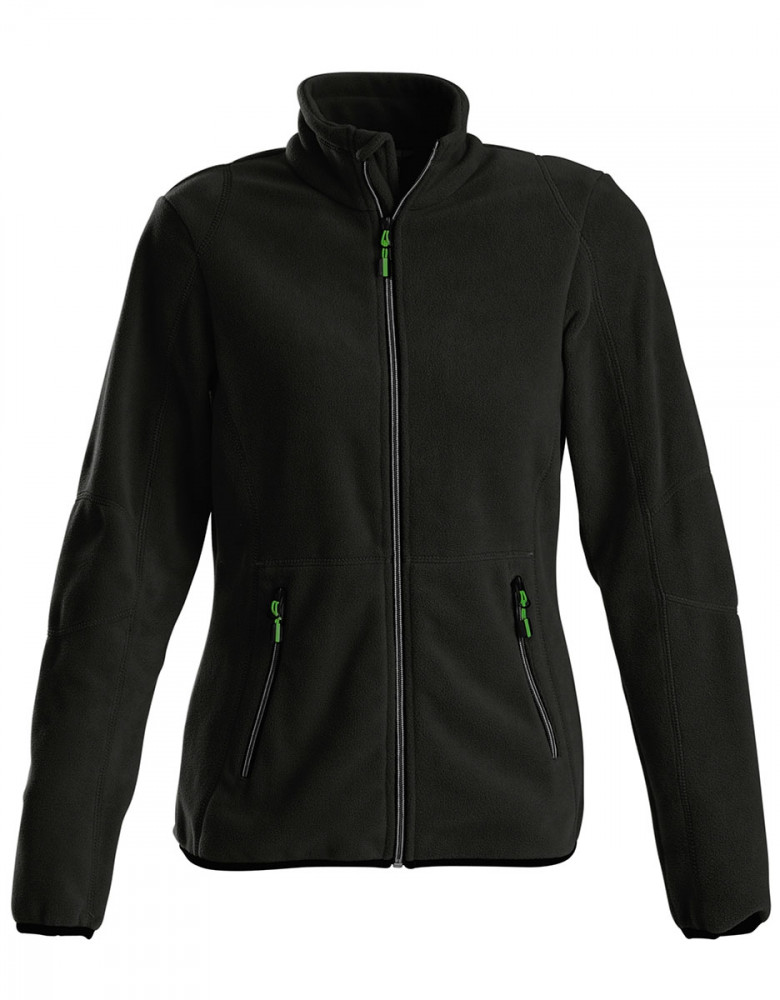 Fleecejacke Damen Schwarz