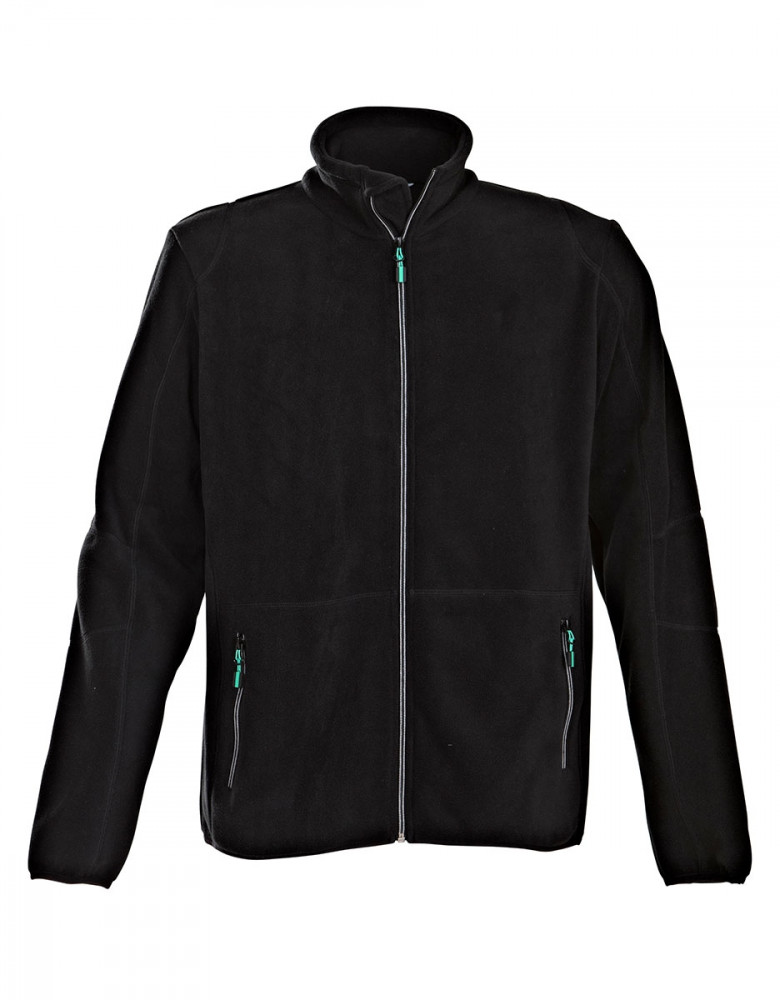 Fleecejacke Herren Schwarz