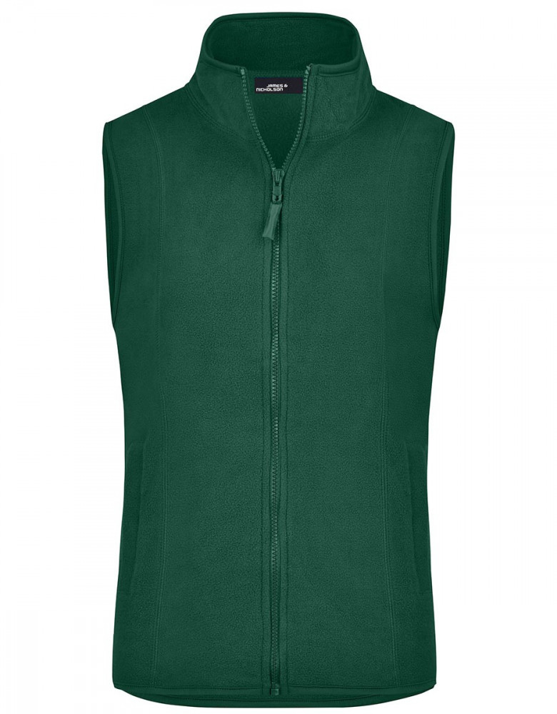 Fleeceweste Damen dunkelgrün