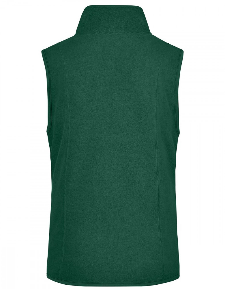 Fleeceweste Damen dunkelgrün