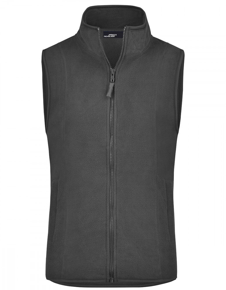 Fleeceweste Damen dunkelgrau