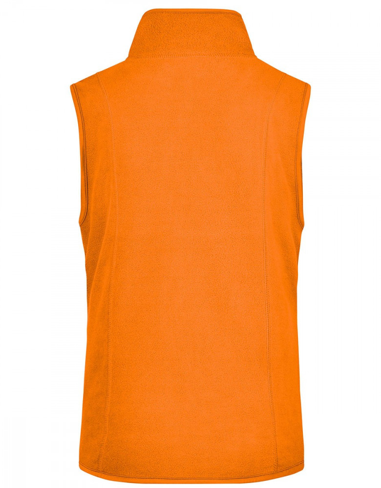 Fleeceweste Damen orange