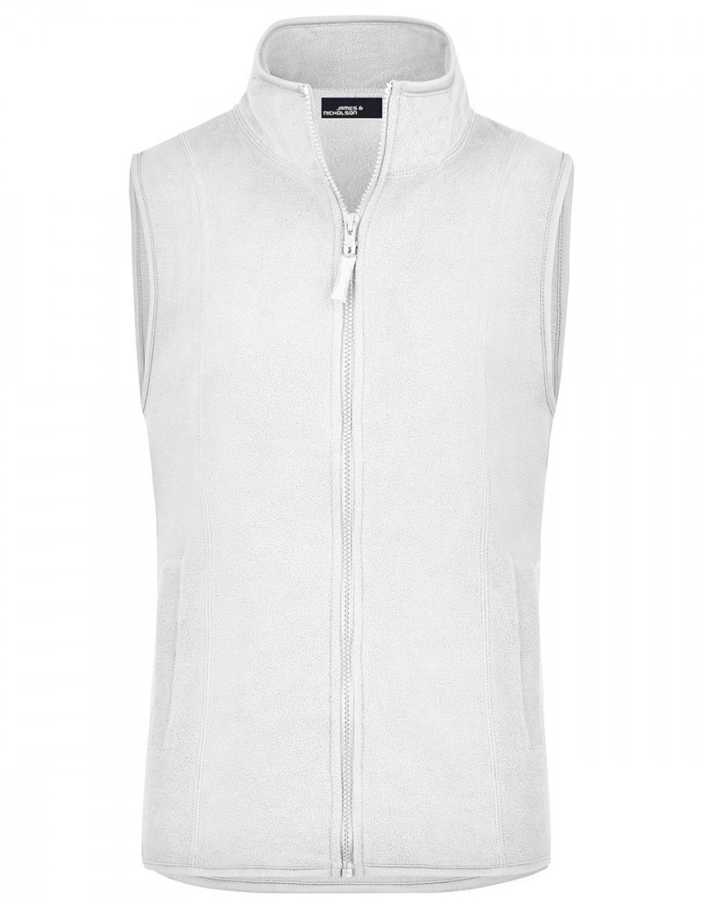 Fleeceweste Damen weiß