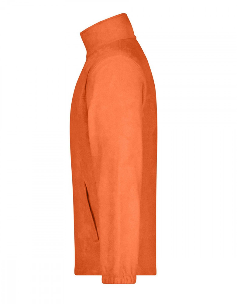 Fleecejacke Herren Orange