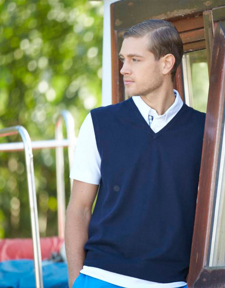 Strickpullunder Blau