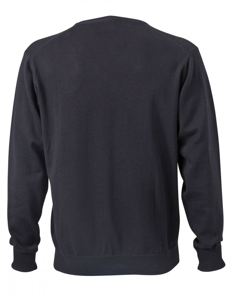 Strickpullover Herren Schwarz