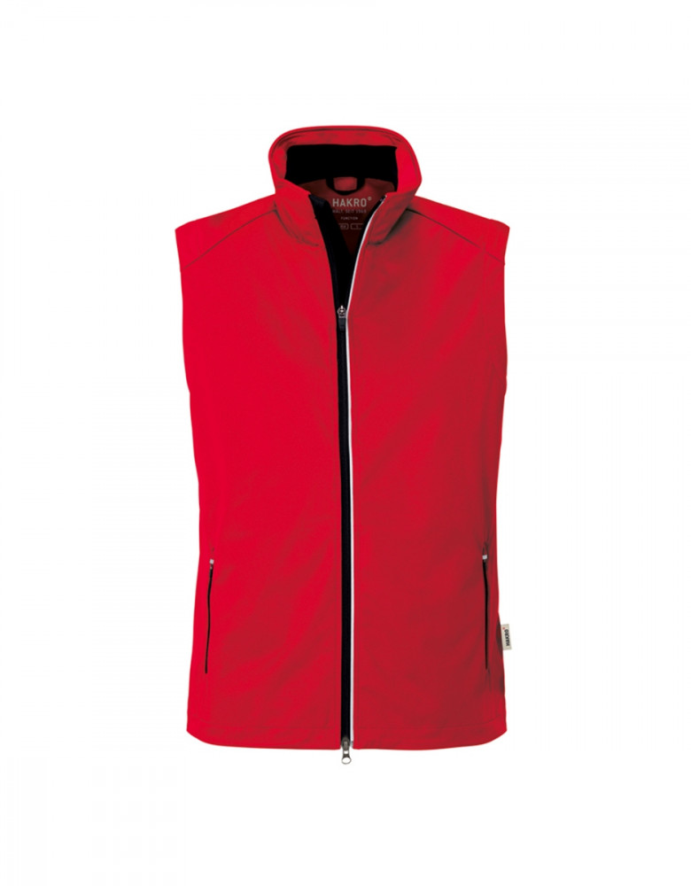Herren Softshell Weste Rot